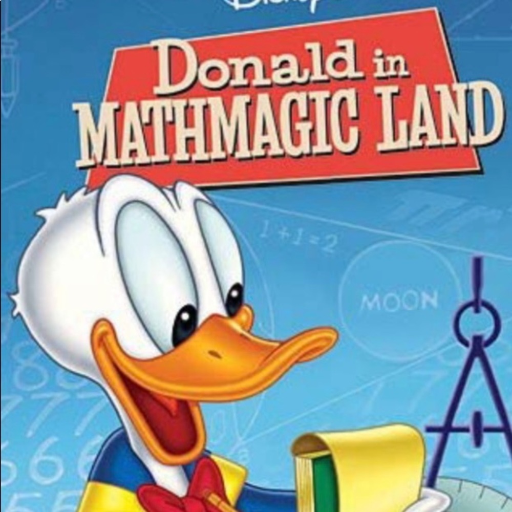 Disney’s Classic Donald  in Mathmagic Land dvd 📀